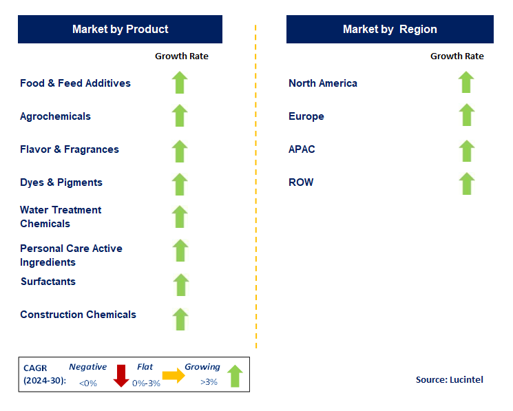Specialty Chemical by Segment